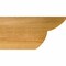 Ekena Millwork Crestline Rough Sawn Rafter Tail, Western Red Cedar, 6"W x 8"H x 16"L RFT06X08X16CRE00RWR - alternate 3